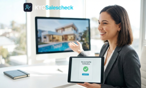 Real estate secure identity verification.