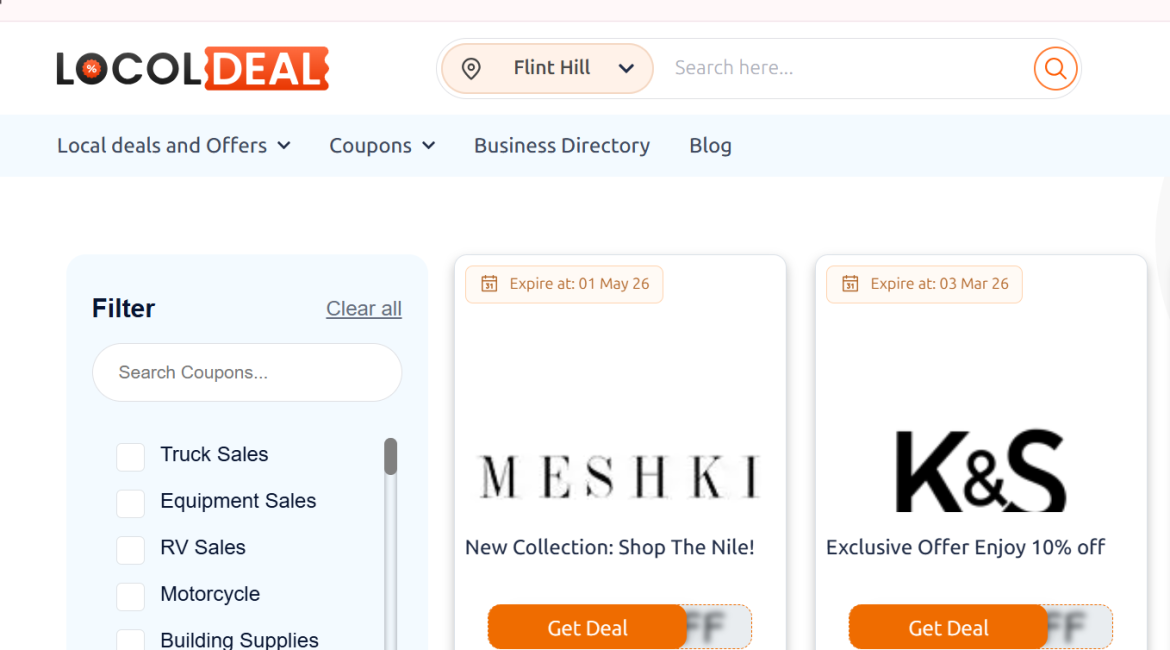 advertise small business in Flint Hill