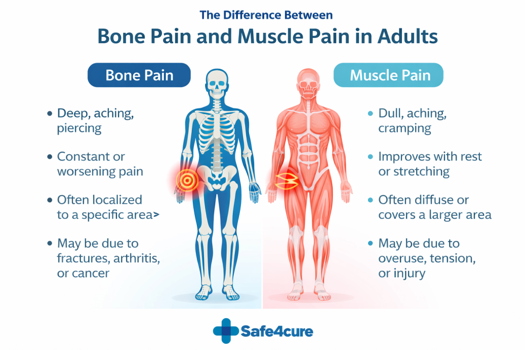bone pain and muscle pain