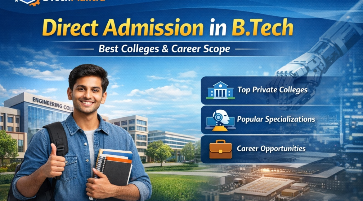Direct Admission in B.Tech