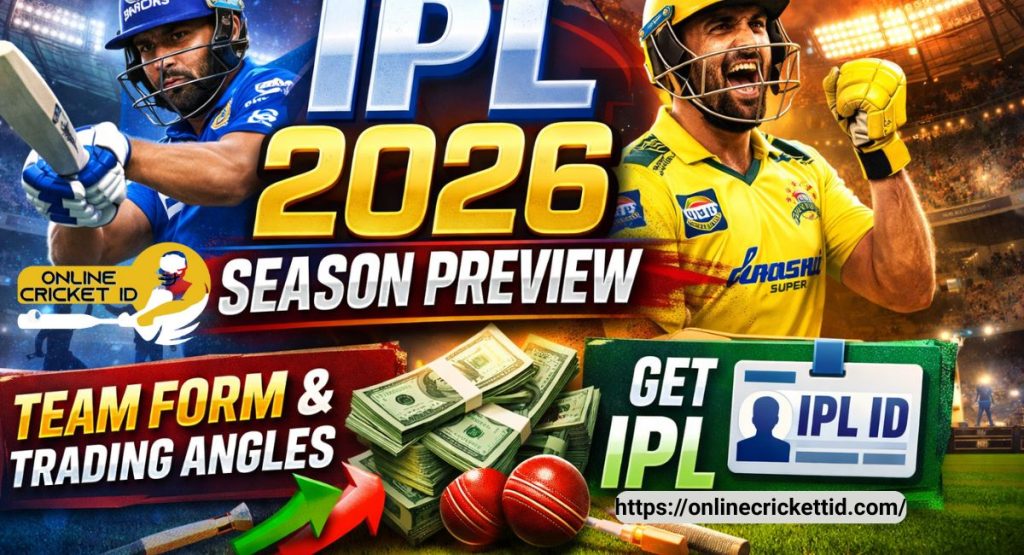 IPL 2026 Season Preview: Team Form, Trading Angles & Get IPL ID
