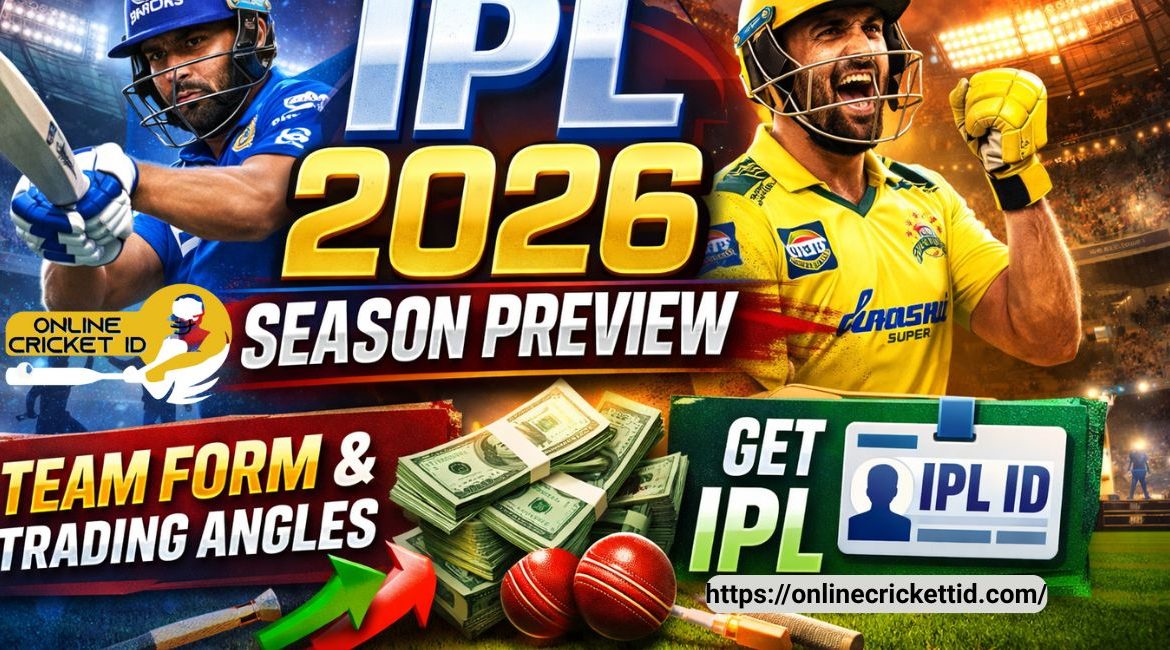 IPL 2026 Season Preview: Team Form, Trading Angles & Get IPL ID