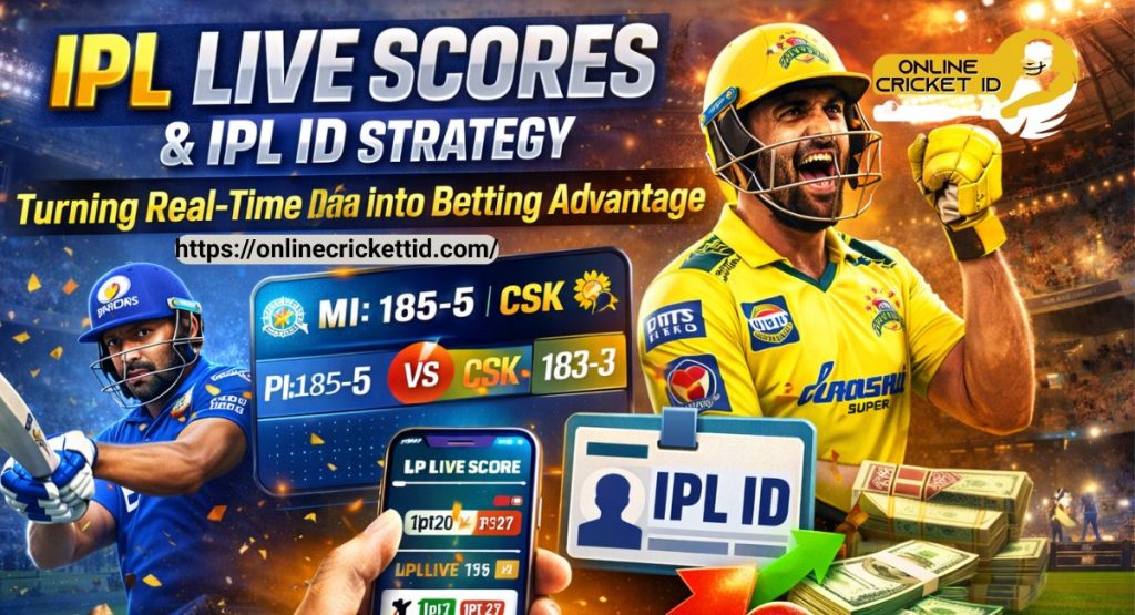 IPL Live Scores & IPL ID Strategy: Turning Real-Time Data into Betting Advantage