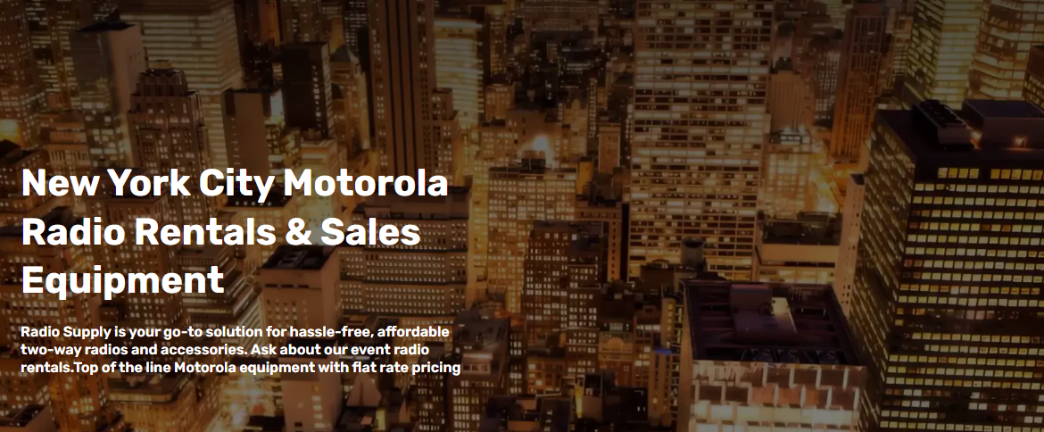 Motorola radios in Phoenix