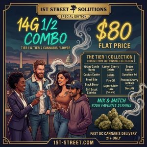 Informational Illustration for 14G Flower Combo by 1st-Street.com