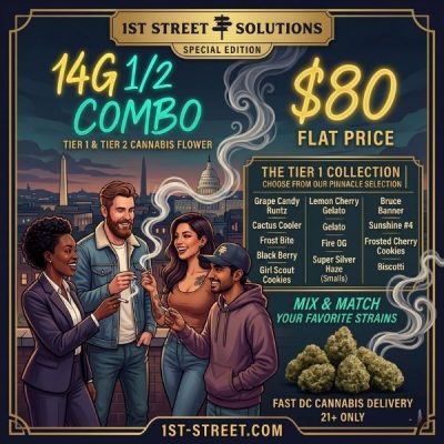 Informational Illustration for 14G Flower Combo by 1st-Street.com