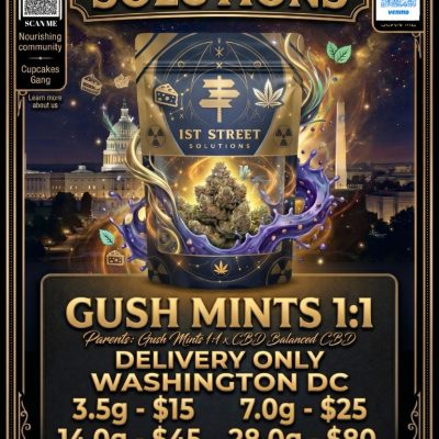 Promotional Flyer Gush Mints 1:1 T2