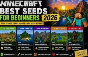 Minecraft Best Seeds for Beginners 2026
