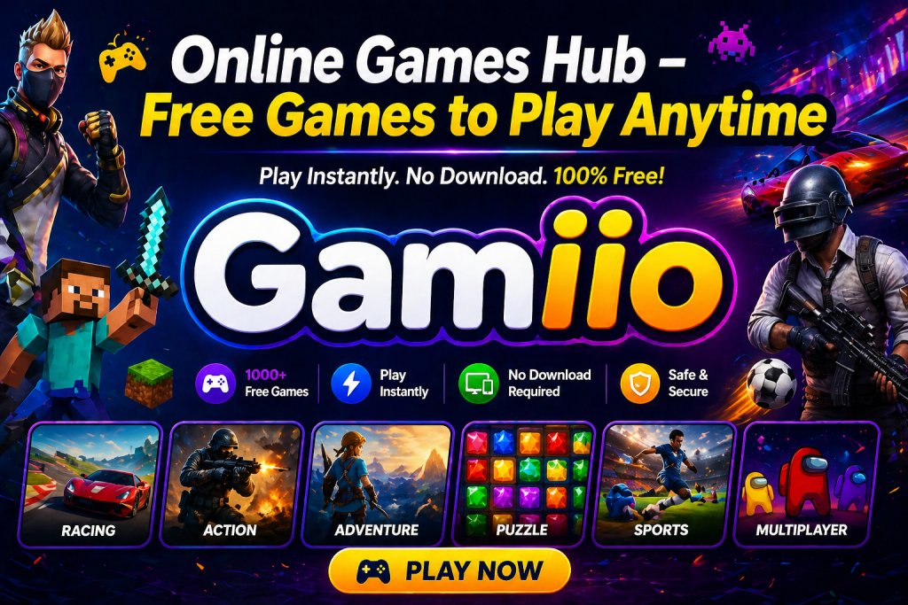 Online Games Hub – Free Games to Play Anytime