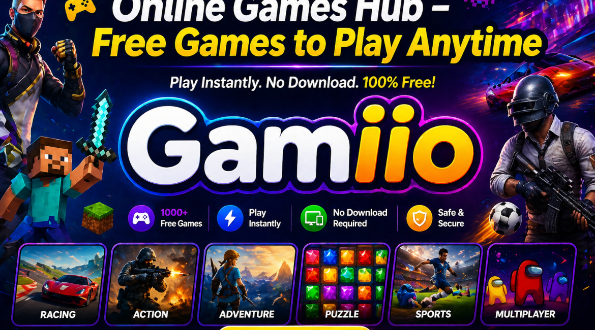 Online Games Hub – Free Games to Play Anytime