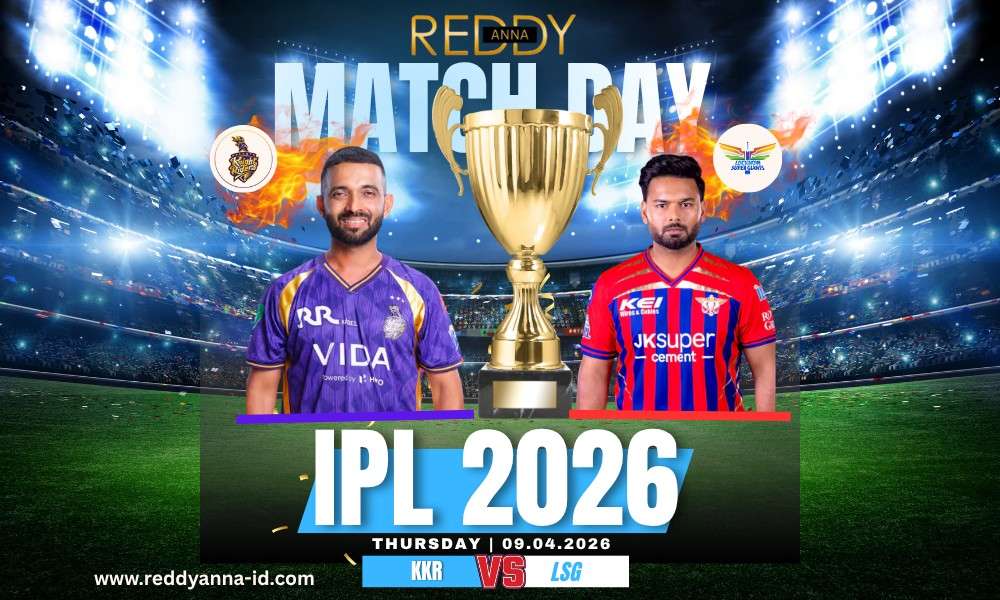 kkr vs lsg - Reddy Anna