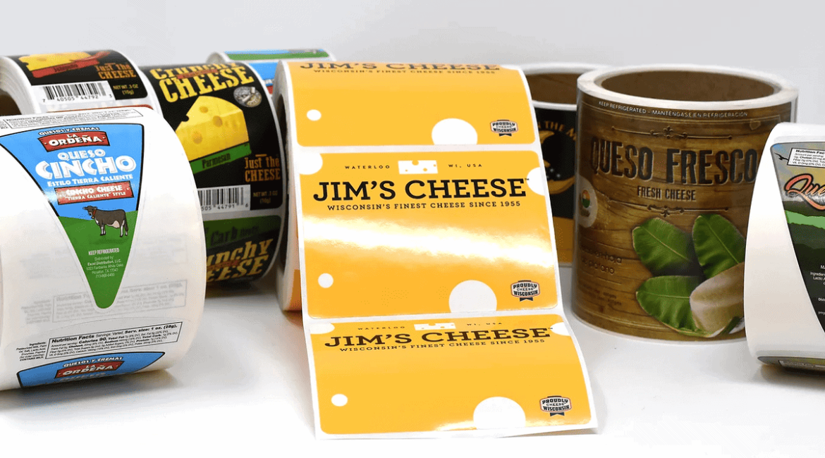Custom label sheets
