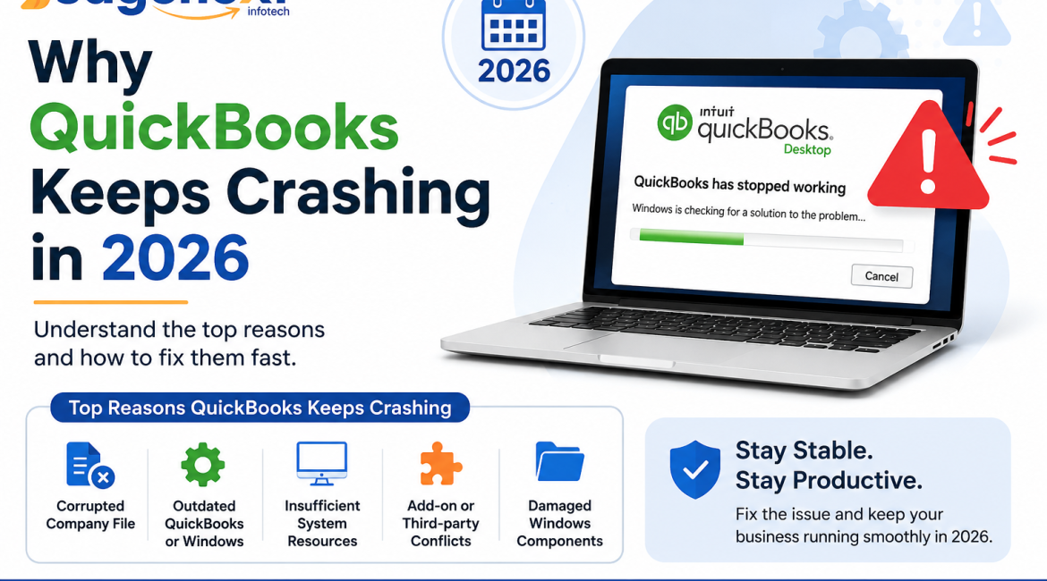 Why QuickBooks Keeps Crashing in 2026