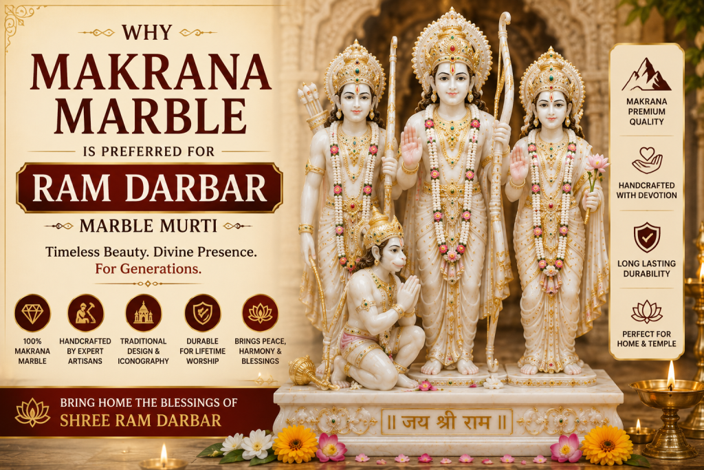 ram darbar marble murti