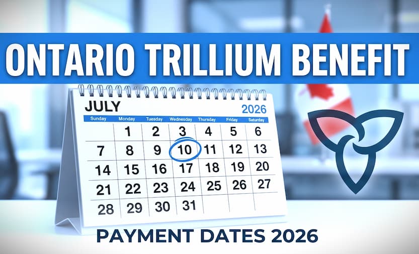 Trillium Benefit Payment Dates 2026