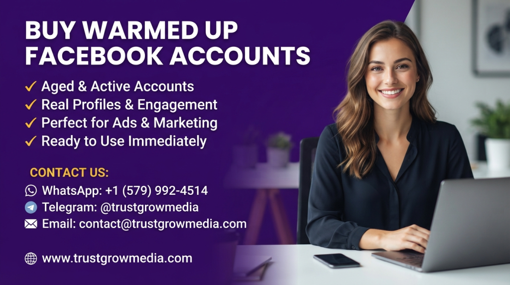 Buy Warmed Up Facebook Accounts USA