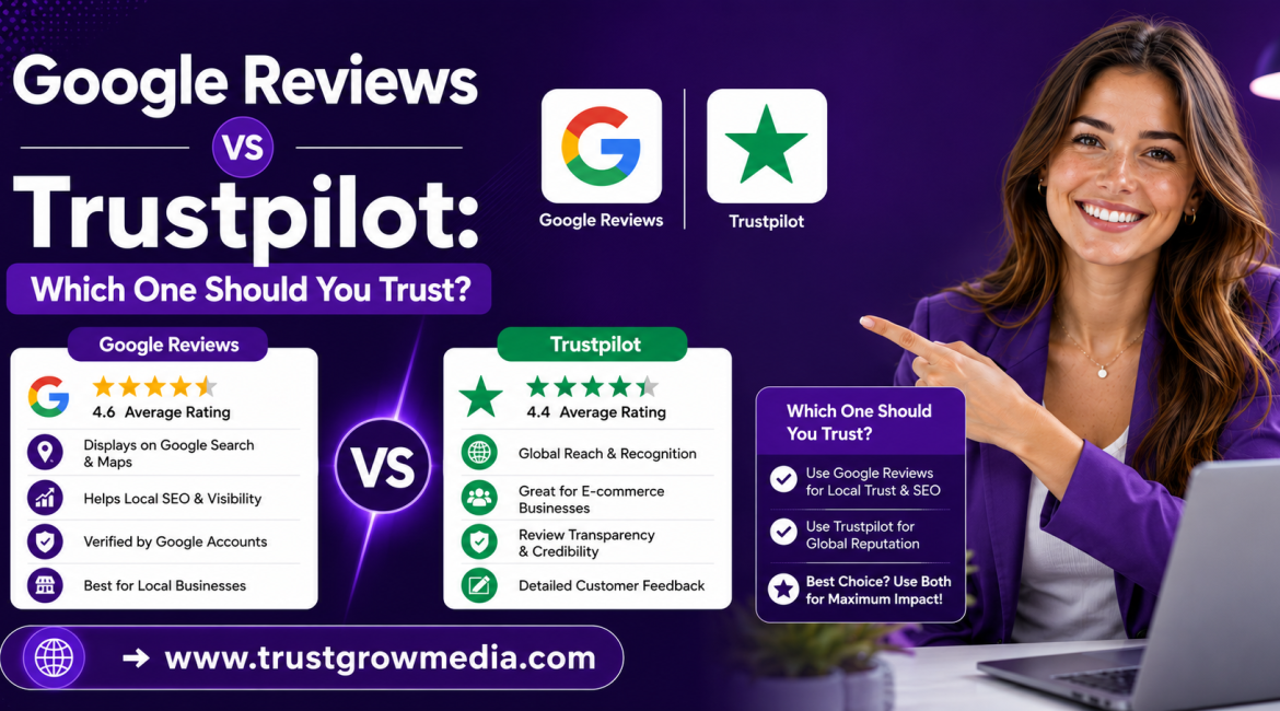 Google Reviews vs Trustpilot
