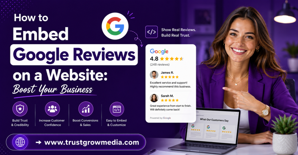 How to Embed Google Reviews on a Website