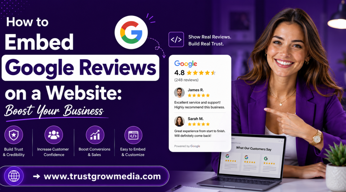 How to Embed Google Reviews on a Website