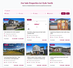 Properties for sale in Clyde North, Australia