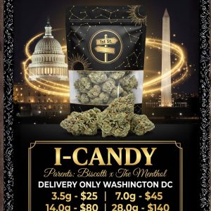 I-Candy strain DC Weed Delivery premium cannabis buds